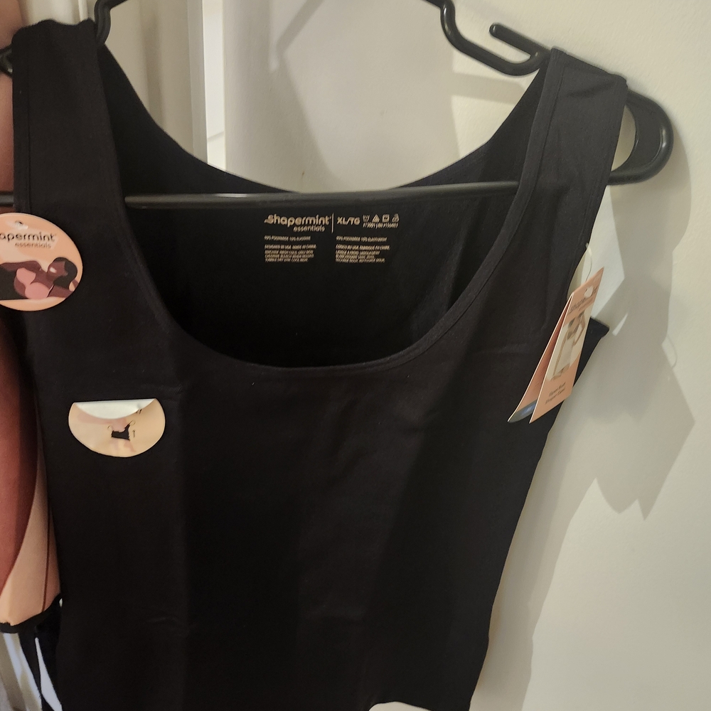 Shapermint Essentials Open Bust Shaper Cami - Black